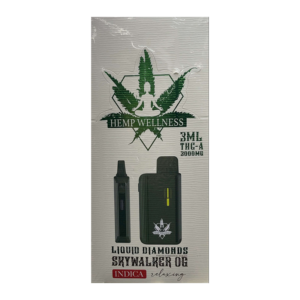 Hemp Wellness Thc-A Liquid Diamonds 3ML Dispo 5Ct