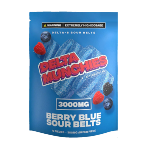 Delta Munchies | D8 3000MG Sour Belts 5Pack
