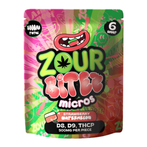 ZOUR BITEZ MICROS D8 D9 THCP 500MG 6CT