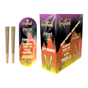 Gifted Exquisite THC-A 4G Preroll 2ct 10Pk