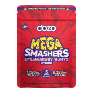 Dozo Mega Smashers 6250MG Gummy 10Ct