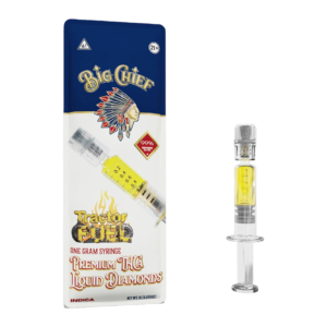 Big Chief Premium 1G THCA Lq Diamonds Syringe 10Ct