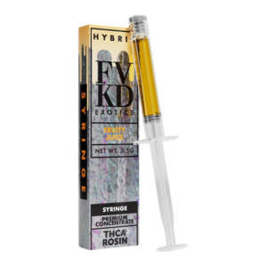 FVKD Exotics 3.5G THCA Rosin Syringe 5Ct