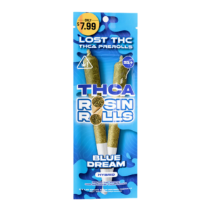 Lost THC 3.3G THCA Rosin Preroll 2Ct 10Pk