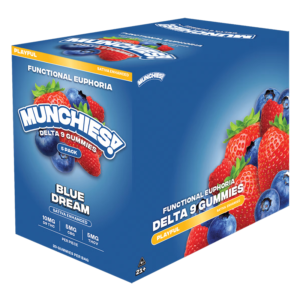 Munchies Euphoria 10mg D9 THC Gummies 8Ct