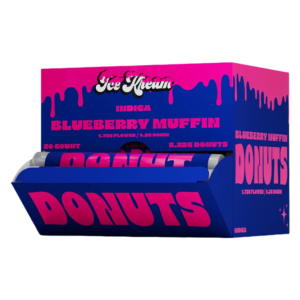 Ice Kream 2.25G THC-P Donuts(1.75g Flower/0.5g Rosin) Preroll 20Ct
