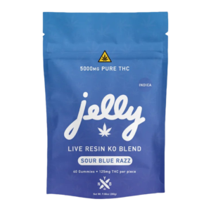 Not Your Bakery 5000mg Live Rosin KO Blend Gummies 40ct 1Pk