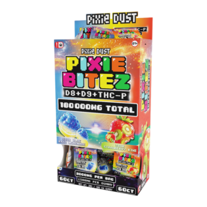 Pixie Bitez THC-P Gummy 3000mg 2ct 60Pk