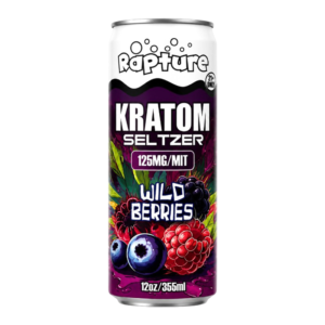 Rapture Kratom Seltzer 125mg MIT 4Pk