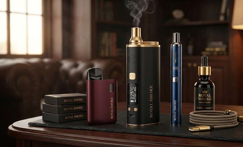 Skyloud Bomb Erig electronic vaporizer in its retail box, offering a portable e-rig design for users who want reliable performance wherever they go.