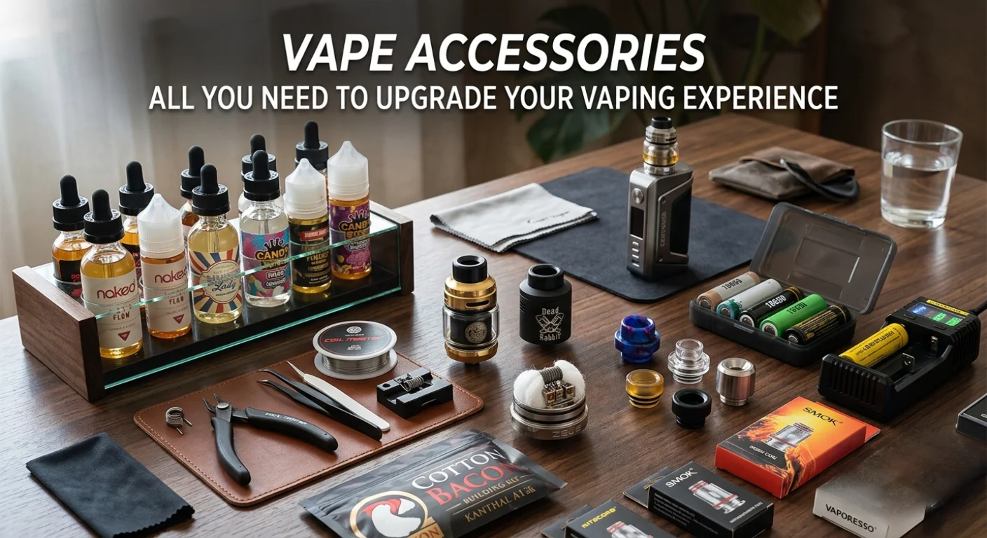 Premium vape accessories and vape parts available online at Royal Smoke.