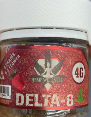 Hemp Wellness D8 4G Flower