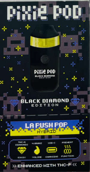 Pixie Black Edition Pod 4g Dispo 5ct